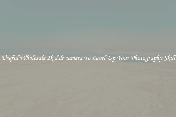 Useful Wholesale 2k dslr camera To Level Up Your Photography Skill