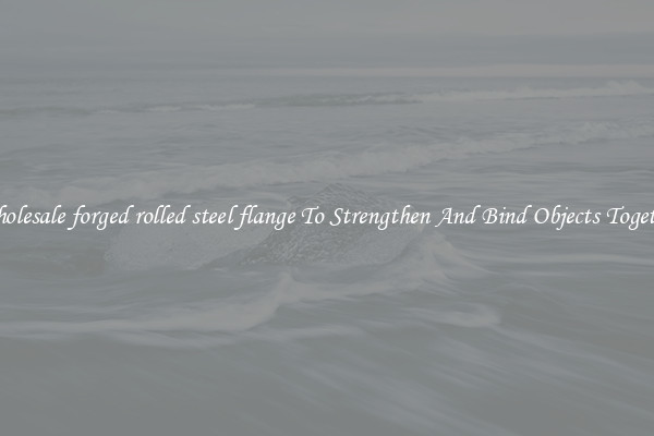 Wholesale forged rolled steel flange To Strengthen And Bind Objects Together