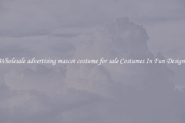 Wholesale advertising mascot costume for sale Costumes In Fun Designs
