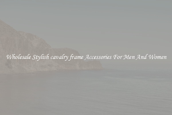 Wholesale Stylish cavalry frame Accessories For Men And Women