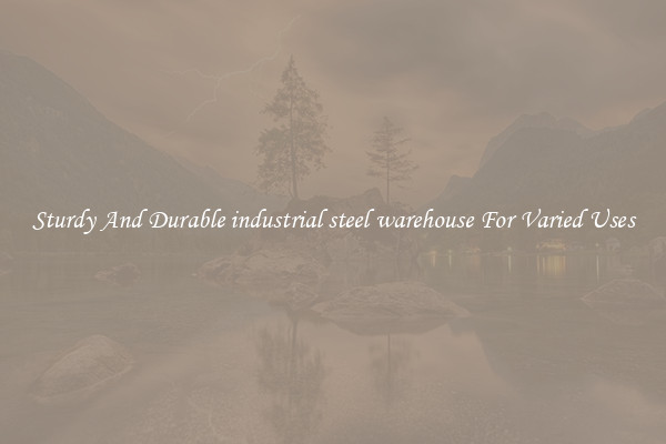 Sturdy And Durable industrial steel warehouse For Varied Uses