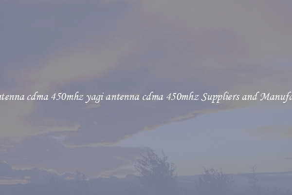 yagi antenna cdma 450mhz yagi antenna cdma 450mhz Suppliers and Manufacturers