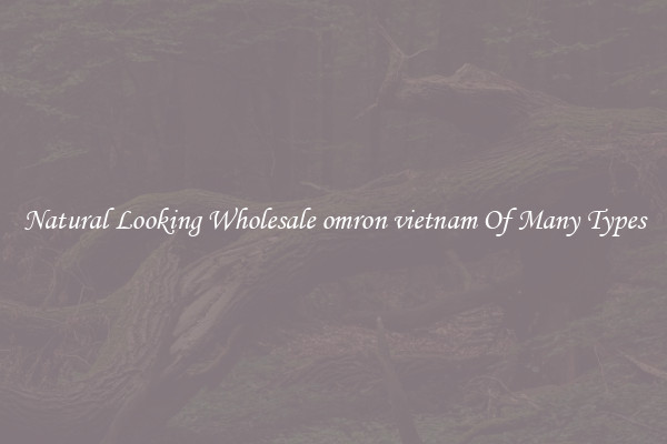 Natural Looking Wholesale omron vietnam Of Many Types