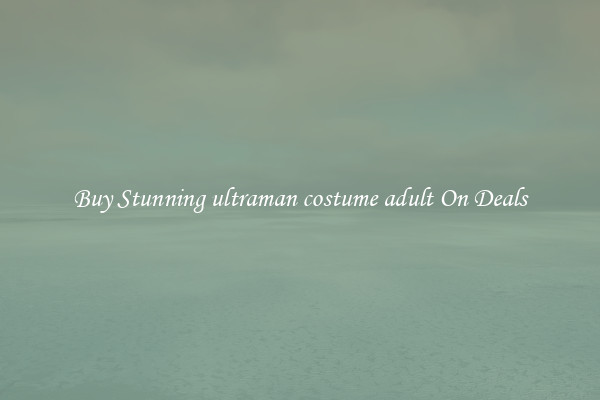 Buy Stunning ultraman costume adult On Deals