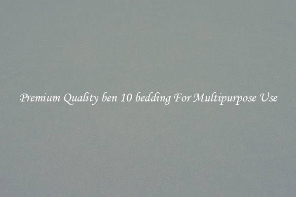 Premium Quality ben 10 bedding For Multipurpose Use